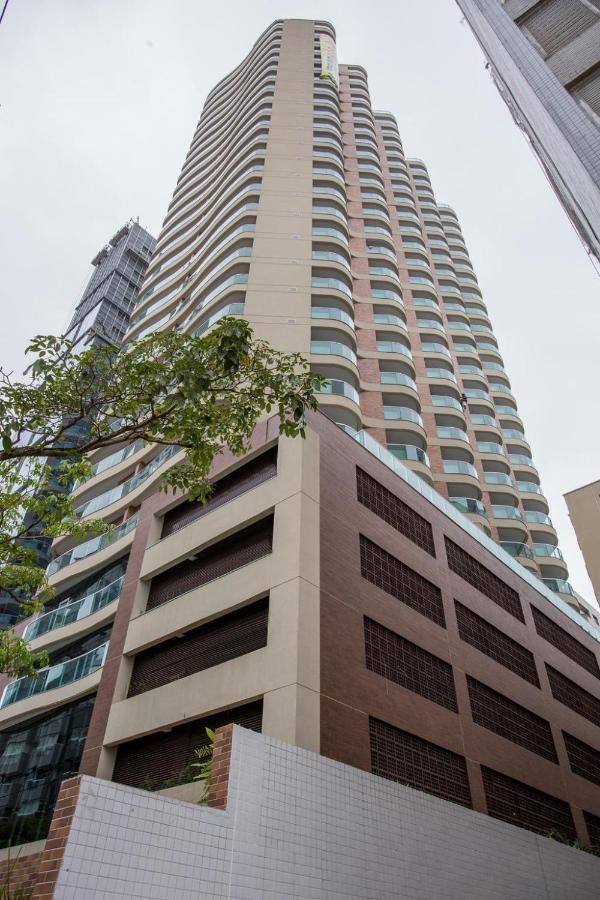 2 Quartos- Estanconfor Vista Mar Ac Garagem Sacada 桑托斯 外观 照片